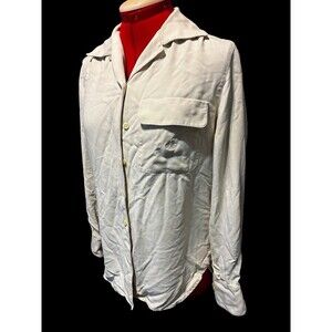 Lauren Ralph Lauren Women's Tan 100% Silk Blouse Size 6